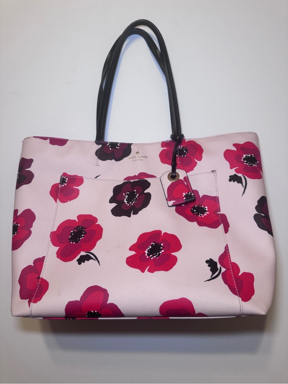 Kate Spade Hyde Lane Poppy Print Tote Bag